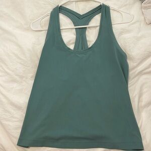 Teal cool racer back